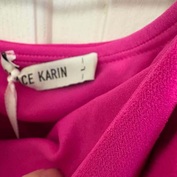 GRACE KARIN Women's One Shoulder Ruffle Slit Midi Dress - Picture 7 of 11